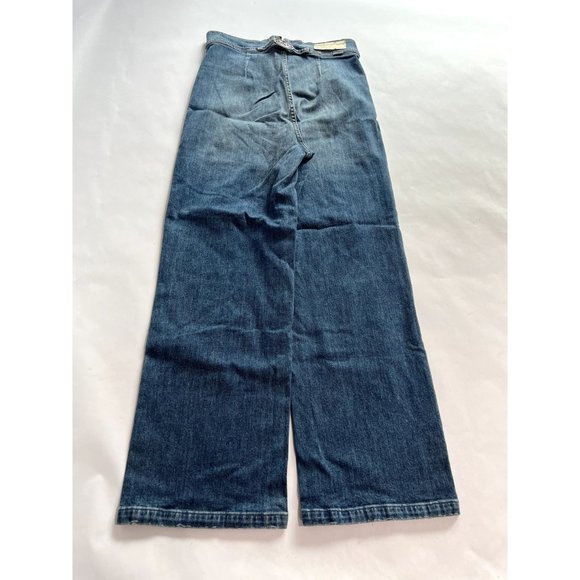 NWT MOTHER Giddy Up Jeans in Blue - Picture 3 of 5